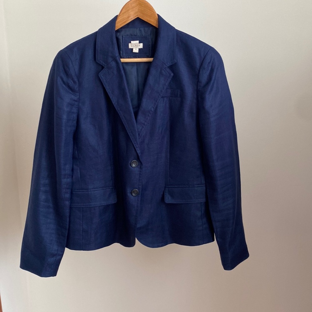 J. Crew Linen Blazer